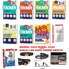 2025-2026 Müfredat Güncel Fenomen 5.sınıf B Serisi Çözümlü Soru Bankası Tüm Dersler Ful Set+3 Hediye