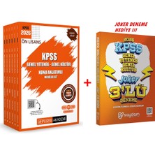 Pegem Akademi Yayıncılık Kpss 2026 Ön Lisans Pegem Modüler Konu Anlatımı+Joker Deneme Hediye (Gny-Gnk)