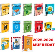 Arı 2025-2026 Müfedat 7.sınıf Defterim Konu+Atölyem Soru Bankası Tüm Dersler Full Set+ 2 Hediye