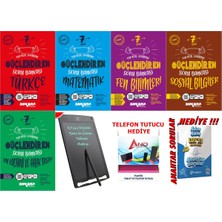 Ankara Yayıncılık 2025-2026 7.sınıf Güncel Baskı Güçlendiren Soru Bankası 5dersli Full Set 3lü Hediye