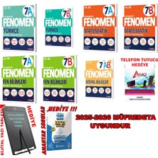 7. Sınıf Fenomen A-B Serisi Çözümlü Soru Bankası Seti Güncel Müfredat+3 Adet Hediye