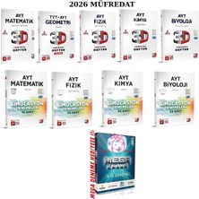 3D Yayınları 2026 Baskı Ayt Satısal Tüm Konu-Deneme Seti+Mega Deneme Hediye