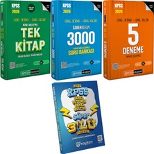 Pegem Akademi Yayıncılık 2026 Gygk Kpss Konu Anlatımlı Tek Kitap-5 Deneme-Ezberbozan 3000 Soru Bankası-Deneme Hediyeli