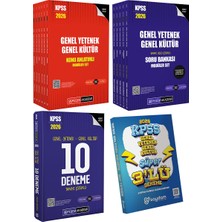 Pegem Akademi Yayıncılık 2026 Gygk Kpss Lisans Konu Anlatımlı 6 Kitap-Soru Bankası 5 Kitap-10 Deneme-Deneme Hediyeli
