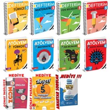 Arı 5.sınıf 2025-2026 Müfredat Defterim Konu+Atölyem Soru Bankası Full Set + 3 Adet Hediye