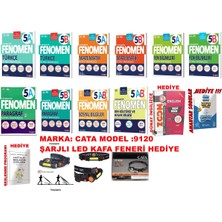 2025-2026 Müfredat Güncel Fenomen 5.sınıf A ve B Serisi Soru Bankası Tüm Dersler Set+4 Hediye