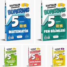 Günay Yayınları 5. Sınıf Bumerang 32 Haftalık 5'li Set 2025-2026 (Yeni Müfredat)