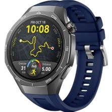 MMP Shop Huawei Watch Gt5 Pro / Gt6 Pro 46MM Tam Uyumlu Metal Tokalı Soft Spor Yumuşak Silikon Kordon