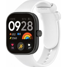 MMP Shop Xiaomi Redmi Watch 4 / 5 / 6 - Mi Band 9 Pro Uyumlu Tokalı Soft Spor Silikon Kordon