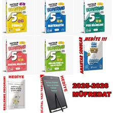 Günay Yayınları Günay 5.sınıf 2025-2026 Güncel Müfredat Bumerang Haftalık Deneme Tüm Dersler +3 Hediye