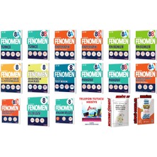 Fenomen 8.sınıf Lgs A ve B Serisi Soru Bankası Süper Seti+3 Adet Hediye'li