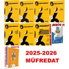 Hız Yayınları Hız 2026 Müfredat 6.sınıf Soru Bankası Tüm Dersler Full Set + 2 Hediyeli
