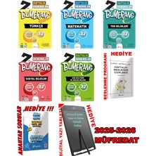 Günay Yayınları Günay 7.sınıf 2026 Müfredat Bumerang Haftalık Deneme Tüm Dersler Full Ultra Set+3 Hediye