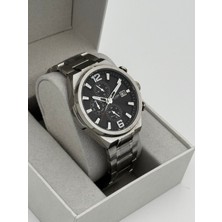 Tom Jones Siyah Kadran Çelik Kordon Erkek Kol Saati