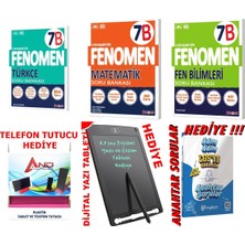 7. Sınıf Fenomen B Serisi Çözümlü Soru Bankası Seti+3 Adet Hediye (Güncel Müfredat)