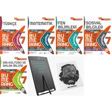 Günay Yayınları 2025-2026 7.sınıf Güncel Baskı Bumerang Etkilikli Konu Anlatım Tüm Dersler Full Set+2li Hediye