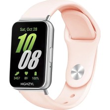 MMP Shop Samsung Galaxy Fit 3 Uyumlu Yumuşak Soft Yüksek Kalite Spor Silikon Kordon