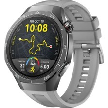 MMP Shop Huawei Watch Gt5 Pro / Gt6 Pro 46MM Tam Uyumlu Metal Tokalı Soft Spor Yumuşak Silikon Kordon