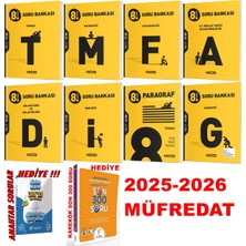 Hız Yayınları Hız Lgs 2026 Müfredat 8.sınıf Soru Bankası Tüm Dersler Full Set + 2 Hediyeli