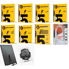 Hız Yayınları 5.sınıf 2025  Güncel Soru Bankası Tüm Dersler Efsanem Set +3lü Hediye Seti