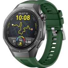 MMP Shop Huawei Watch Gt5 Pro / Gt6 Pro 46MM Tam Uyumlu Metal Tokalı Soft Spor Yumuşak Silikon Kordon