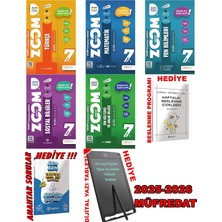 Günay Yayınları Günay 7.sınıf 2026 Müfredat Zoom Soru Bankası Tüm Dersler Full Mega Set+3 Hediyeli