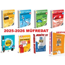 Lgs Arı 2025-2026 Müfedat 8.sınıf Defterim Konu Anlatım Tüm Dersler Full Set+ 2 Hediye