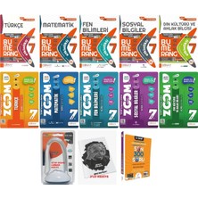 Günay Yayınları 7 Sınıf 2025 Tüm Dersler Etkinlikli Konu Anlatımı + Zom Soru Bankası  Mega Setler