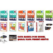 8.sınıf Lgs 2025-2026 Müfredat A ve B Serisi Soru Bankası ve Kkd Haftalık Deneme Set+3hediye Fenomen