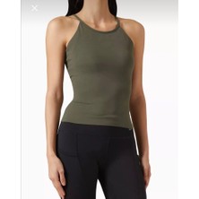 Nike Zenvy Women's Dri-Fıt Tank Top Yeşil Kadın Atlet FN7465-325