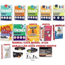 2025-2026 Müfredat Güncel Fenomen 5.sınıf A Serisi Çözümlü Soru Bankası Tüm Dersler Set+5 Hediye