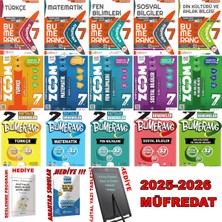 Günay Yayınları Günay 7.sınıf 2026 Müfredat Bumerang Konu+Zoom Soru+Haftalık Deneme Tüm Dersler Set + 3 Adet Hediye