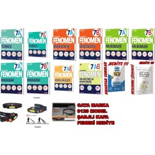 7.sınıf 2025-2026 Müfredat A ve B Serisi Çözümlü Soru Bankası Süper Set+3 Hediye Fenomen Güncel