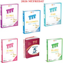 2026 Baskı Üçdörtbeş Yayınları Tyt Soru Bankası Seti+Mental Deneme Hediye!!!
