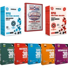 Pegem Akademi Yayıncılık 2026 Kpss Ortaöğretim Konu Anlatımı 6kitap-Soru Bankası 5kitap-Çözümlü 30 Deneme-Optimum 5 Deneme