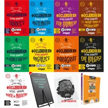 Ankara Yayıncılık 8.sınıf 2025-2026 Baskı Güncel Güçlendiren Soru Bankası Seti +3 'lü Hediye Seti Tüm Dersler