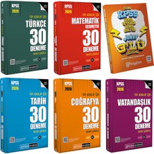 Pegem Akademi Yayıncılık 2026 Kpss Genel Yetenek-Genel Kültür Tüm Dersler Tamamı Çözümlü 30 Deneme Deneme Hediyeli