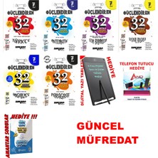 Ankara Yayıncılık 2025-2026 Müfredat 7. Sınıf Güçlendiren 32 Haftalık Denemeler Ultra Set+ 3 Özel Hediye