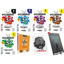 Ankara Yayıncılık 7.sınıf 2025-2026 Baskı Güncel Güçlendiren 32 Haftalık Deneme Seti ve 3 Hediye Mega Seti