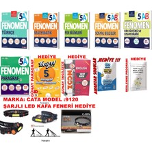 2025-2026 Müfredat Güncel Fenomen 5.sınıf A Serisi Çözümlü Soru Bankası Tüm Dersler Mega Set+5hediye