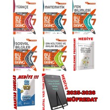 Günay Yayınları Günay 7.sınıf 2026 Müfredat Bumerang Etkilikli Konu Anlatım Tüm Dersler Mega Set+3 Hediye