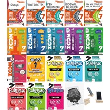 Günay Yayınları 7.sınıf 2025 Baskı Bumerangkonu+Soru+Deneme Full Set+Not Defteri ve Telefon Standı Hediye