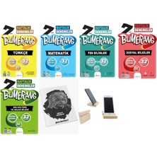 Günay Yayınları 7.sınıf 2025 Baskı Bumerang Haftalık Deneme Süper Set+Not Defteri ve Telefon Standı Hediye