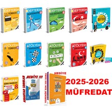 Lgs Arı 2025-2026 Müfedat 8.sınıf Defterim Konu+Atölyem Soru Bankası Tüm Dersler Full Set+ 2 Hediye