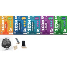 Günay Yayınları 8.sınıf 2025 Baskı Zoom Soru Bankası Mega Set+Not Defteri ve Telefon Standı Hediye