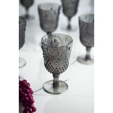 SHN Akrilik Füme Tekli Kadeh & Su Meşrubat Kahve Yanı Bardağı 450 ml ( Cam Değildir )