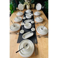 Casa De Bella Acar Bianco Perla 29 Parça 6 Kişilik Yemek Takımı