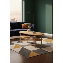 Ostende Lorin Orta Sehpa Masif Ahşap Iki Katlı 120X40 cm