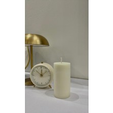 Petek Atölyesi Doğal Soya Wax Silindir Mum Tekli 10X5 cm