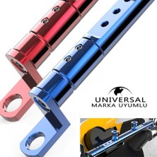 Nmax 2015-2025 Xmax 250/300 2018-2025 Uyumlu Telefon Tutacak Bağlantı Aparatı Ayna Arası Bar Mavi Renk